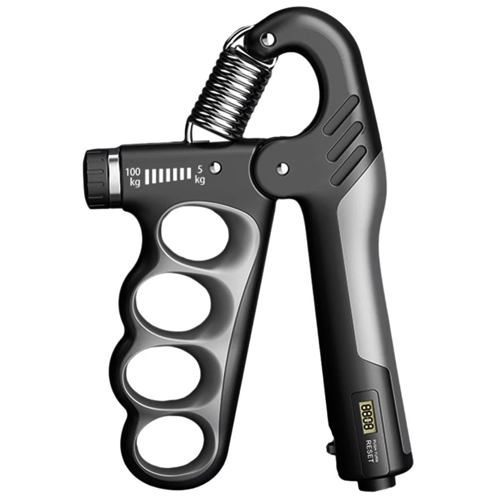 Empuñadura de mano de 5 a 100 kg, expansor de muñeca para gimnasio, fortalecedor de manos ajustable, desarrollo muscular, terapia de manos, recuperación, entrenador de antebrazos