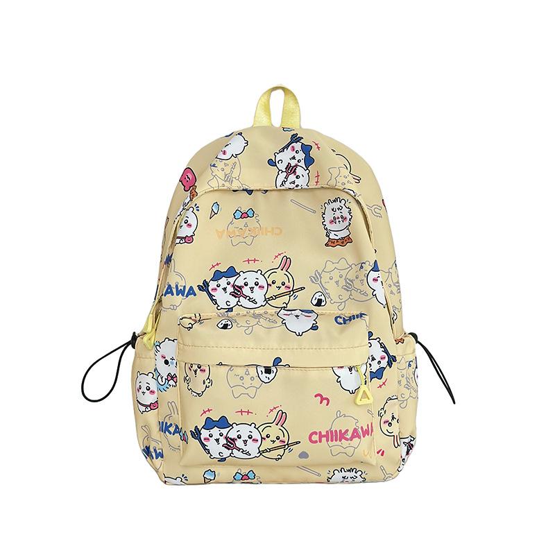 Schoolbag junior high school student backpack Japanese cartoon cute backpack large capacity travel schoolbag junior high school