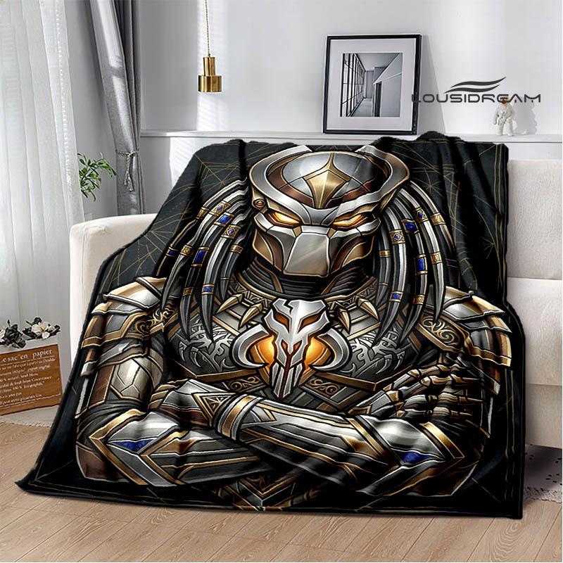 AVP Alien Vs Predator Blanket Picnic Blanket Warm Blankets Outdoor Blanket Home Bed Linings Blankets for Beds Birthday Gift