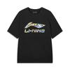 Versatile Loose Fit Cotton Comfortable Short Sleeve T-Shirt Men Tops Black AHSWB15-1