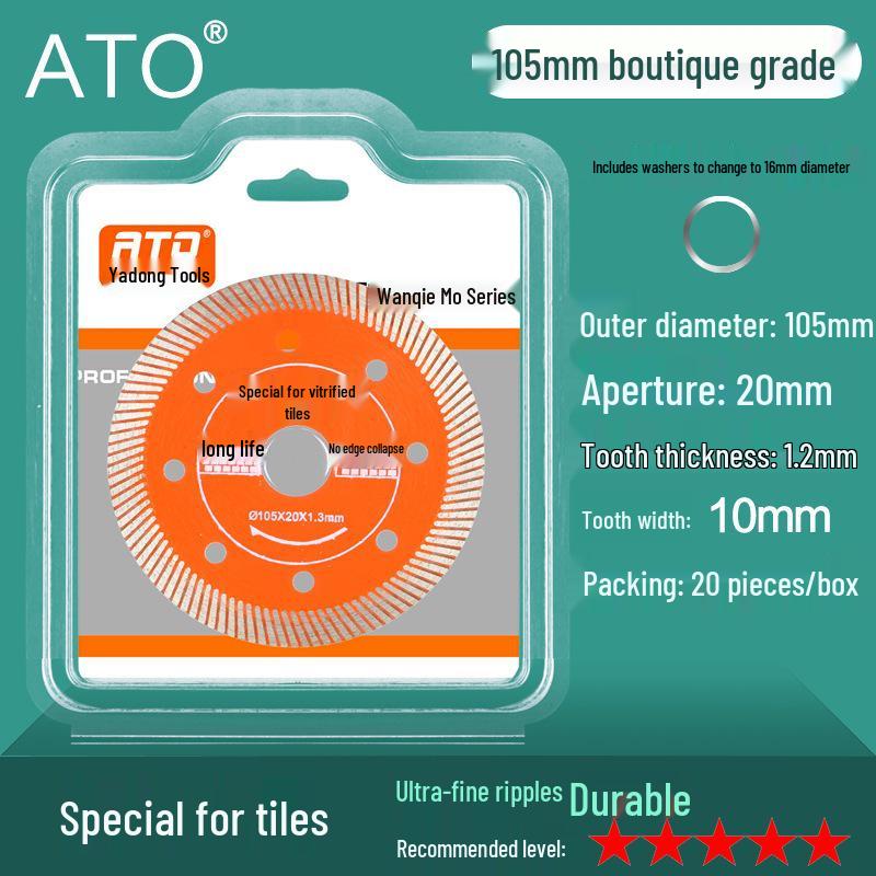 Diamond Saw Blade 114mm, 105mm Tile Cutter, Concrete Groove, Ceramic & Marble Specialty Blade