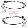 2 X ABS Wheel Speed Sensor + Connectors Rear L/R For Suzuki Grand Vitara 06-13