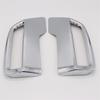 2PCS ABS Chrome Rear Tail Exhaust Cover Trim Fit For Peugeot 3008 5008 2017- 201