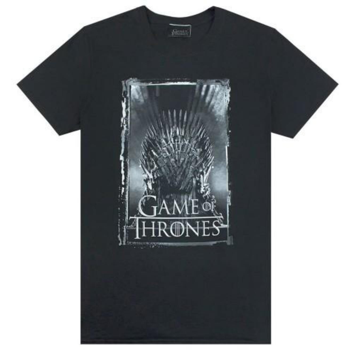 Game of Thrones Mens Iron Throne T-Shirt XXXXL