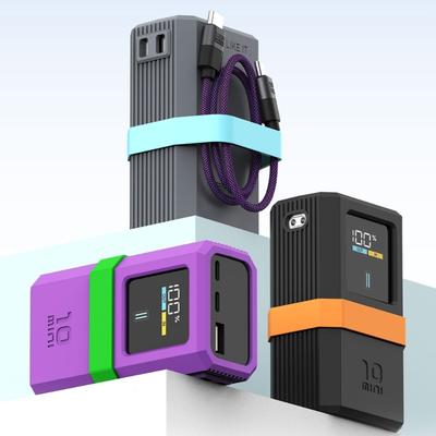 Silicone Case for 10 Mini 10000mAh PB1055 55W Energy Bank Storage Travel Protective Cover Shockproof Sleeve Cover