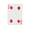 Magic Tricks Card Fantastic 4 to 6 Moving Point Card for Magician Cards Magic Gimmicks Close Up Magic Props JXB