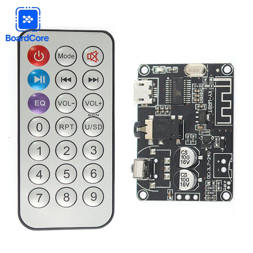 Bluetooth 5.0 Audio Module XY-WRBT Audio Receiver Board MP3 Lossless Decoder Board Wireless Stereo Music Module DC3.7~24V