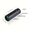 New 10x25 HD Monocular Telescope Mini Portable Mobile Phone Telescope With Holder For Outdoor Camping And Hunting Birdwatching