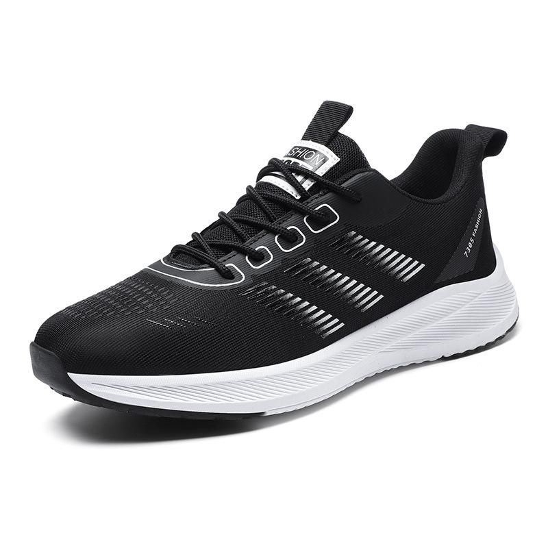 Sneakers men's new fashion breathable mesh casual shoes lightweight cushioning running shoes men's shoes