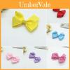 Children Hair Clips With Blue Ribbon Butterfly Bow For Girls Gift Pack