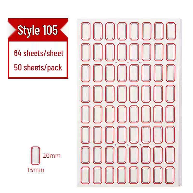 Self-Adhesive Journal Stickers & Handwritten Labels