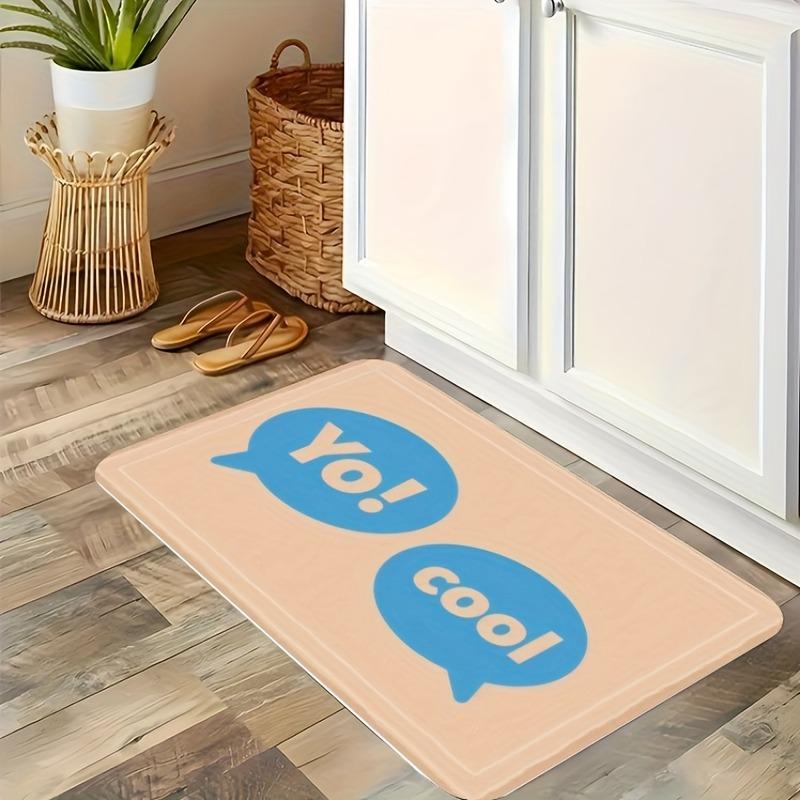 1 ks Kuchyňský koberec Butterfly Bloom Haven Protiskluzová rohožka ke dveřím Pop design Koupelnový kobereček Koberec pro Domov K umyvadlu Prádelna Dekor