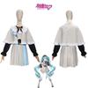 Miku Cosplay Hatsune Costume Set Poncho Role Play Gorgeous Skirt Halloween Party