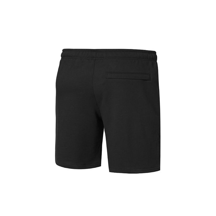 Puma Alphabet Logo Drawstring Shorts Men Bottoms Black 599280-01