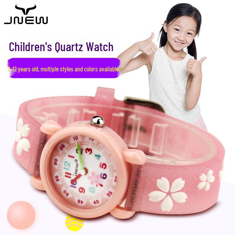 Waterproof Cute Cartoon Kid's Quartz Watch - Time-Telling Student Watch