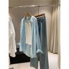 Botvotee Women's White Shirt Lightweight Long Sleeve Elegant Oversize Blouse Vintage Spring Summer Linen Shirts