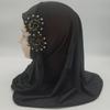 Soft Girls Prayer Hat Turban Ethnic-Style Patterns Head Wrap Fashion Children Hijab  Daily Wear