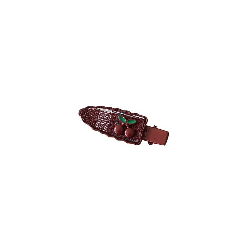 1/2Pcs Sweet Cherry Hair Clips Cute Versatile Cherry Baby Hairpin Exquisite Bangs Hair Clip  Hair Accessories Gifts