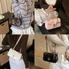French Leather Waxed Pu Crossbody Bag With Zipper Closure For Office And Casual