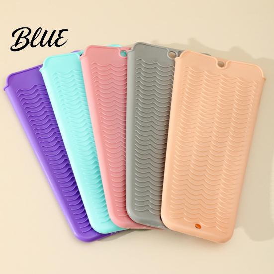 Hair Straightener Travel Curling Iron Pouch for Resistant Silicone Case Heat Tools Non-Slip Holder Portable