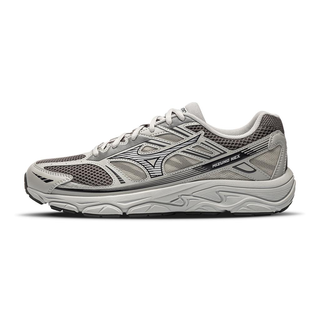 Mizuno Low Top Running Shoes Unisex Dark Gull Gray D1GH262403