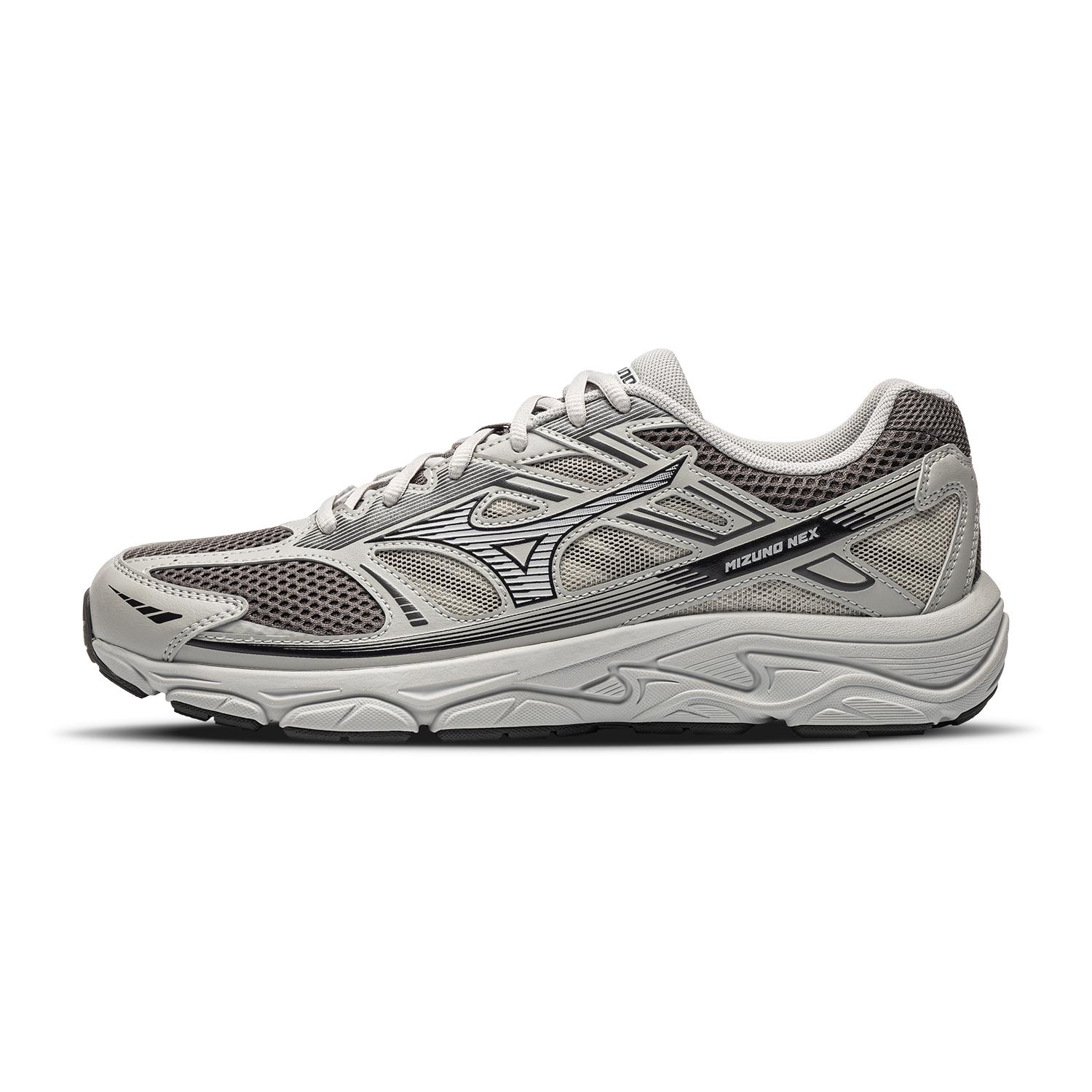 Mizuno Low top Running Shoes Unisex Dark Gull Gray D1GH262403 36.5