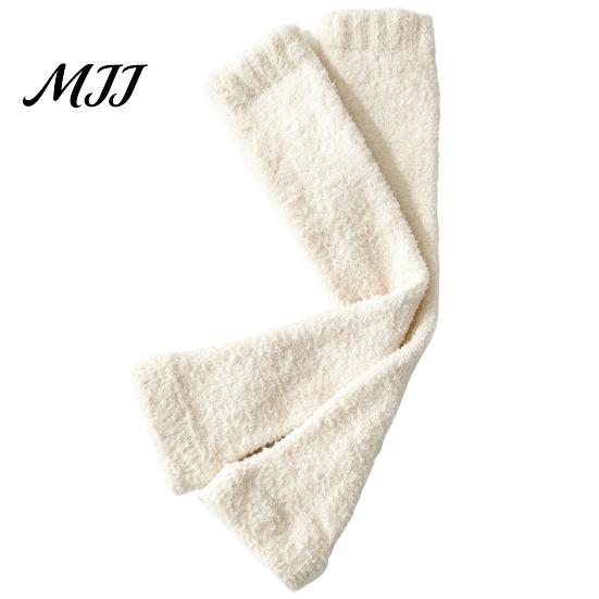 Thermal Velvet Leg Sleeves for Women Coral Fleece Warmers Women, Thickened Winter Knee High Cozy Plush Sleep Socks Socks, Striped/Solid Color,