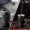 380ml/510ml Coffee Thermos Double-layer Travel Thermal Mug Reusable Insulated Cup  Sports