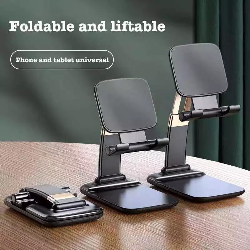 2022 Metal Desktop Tablet Holder Table Cell Foldable Extend Support Desk Mobile Phone Holder Stand For iPhone iPad Adjustable