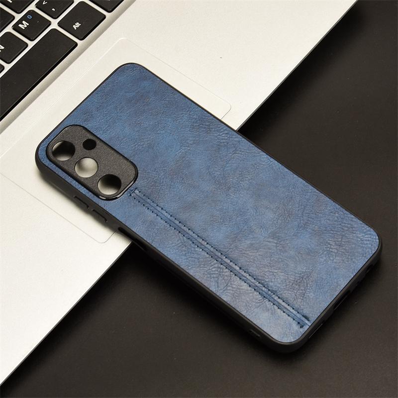 For Samsung Galaxy A05S 4G SM-A057F Case Stitching PU Leather Galaxy A05S 4G PC Hard Back Protection Phone Cover Fund