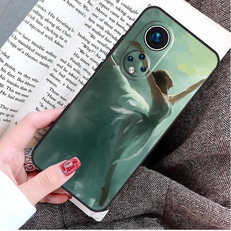 Ballet Ballerina Dancer Case For Honor Magic 8 6 7 Lite Honor 400 200 Pro 50 70 90 X8c X8b X9a X9c X9b X9d Win Cover