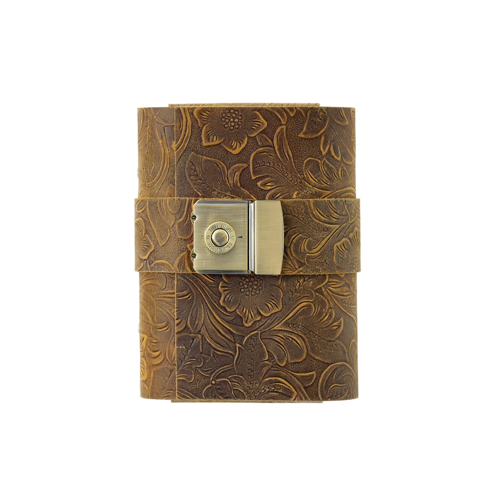 

Ретро А7 карманный цифровой блокнот с паролем, мягкая кожаная обложка для блокнота с замком, креативный дневник для школьных канцелярских принадлежностей