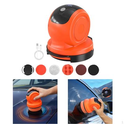Cordless Car Buffing Polisher Machine Detailing Waxing Polishing Tool Auto