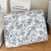Tea Break Jungle Series Cosmetic Bag, New Ink Ins Storage Bag, Portable Large-capacity Toilet Bag for Women Traveling