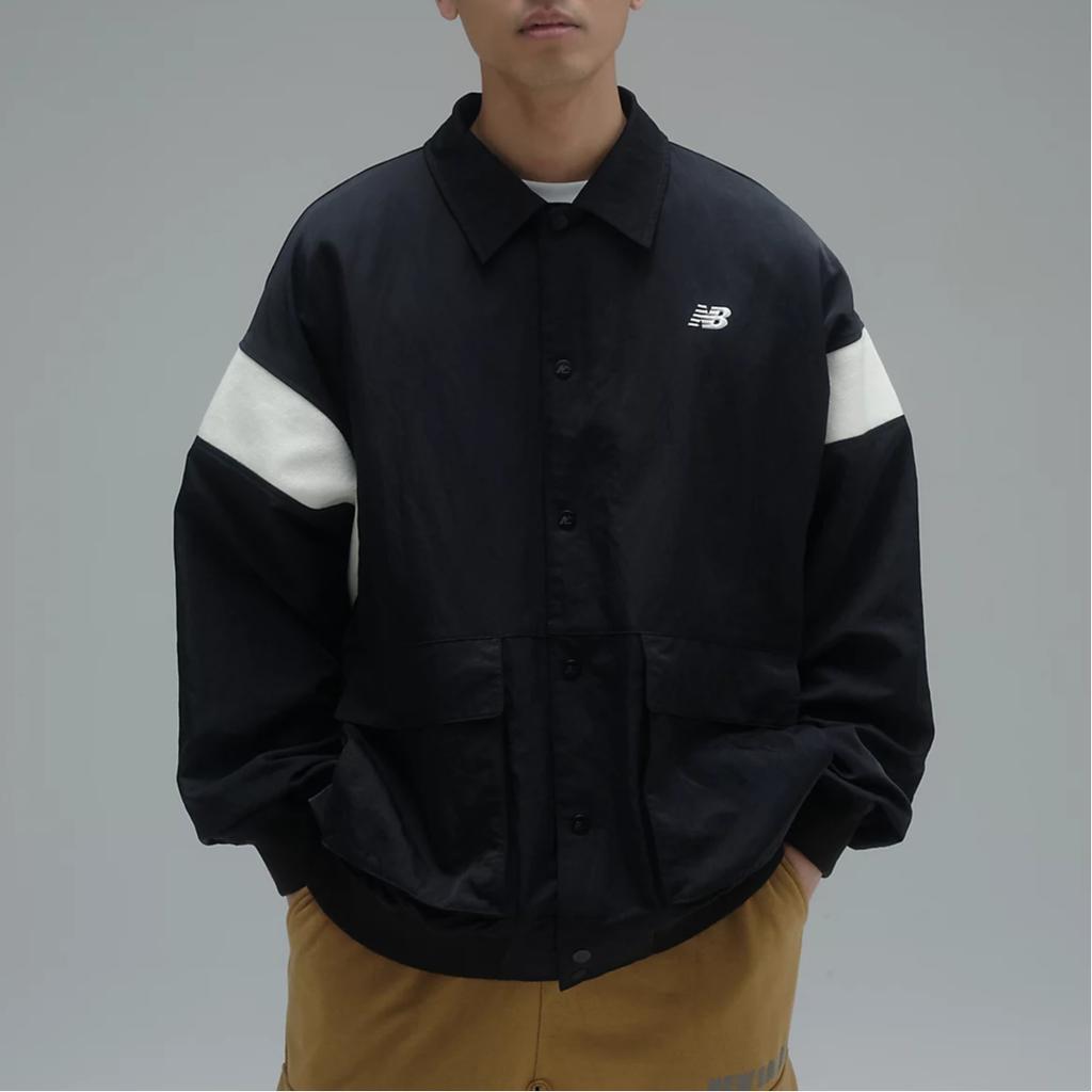 New Balance New Balance MET24 FW24 Jackets & Coats Unisex Black White AMJ45028-BK