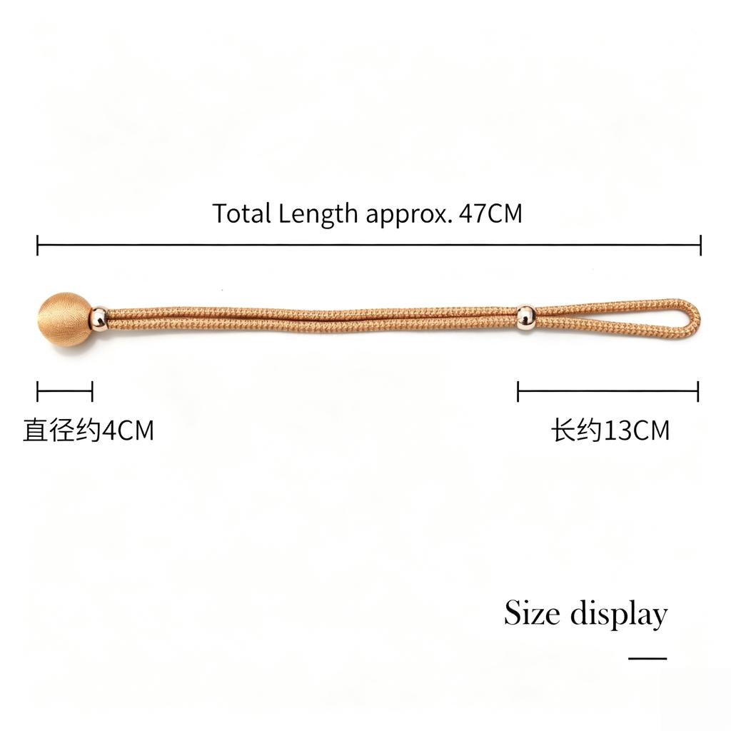 2pcs Adjustable High Grade French Ball Curtain Tiebacks, Convenient Draped Tiebacks Decorative Curtain Fixer Curtain Tiebacks