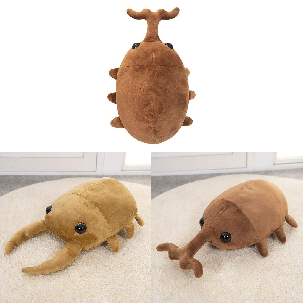 Animal Plush Toy Pillow With Short Pile Fabric For Kids Bed Decor