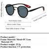 Vintage designer outdoor sunglasses Men Round Fashion Plastic Titanium High Quality Sun Glasses Man UV Protection glasses woman