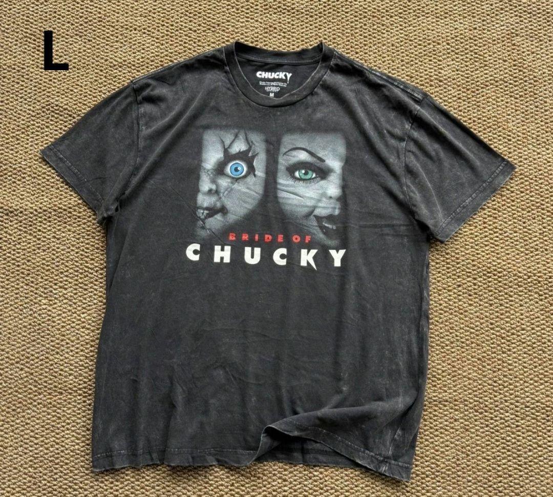Movie Child s Play Chucky Chucky Vintage Processed T-Shirt XL