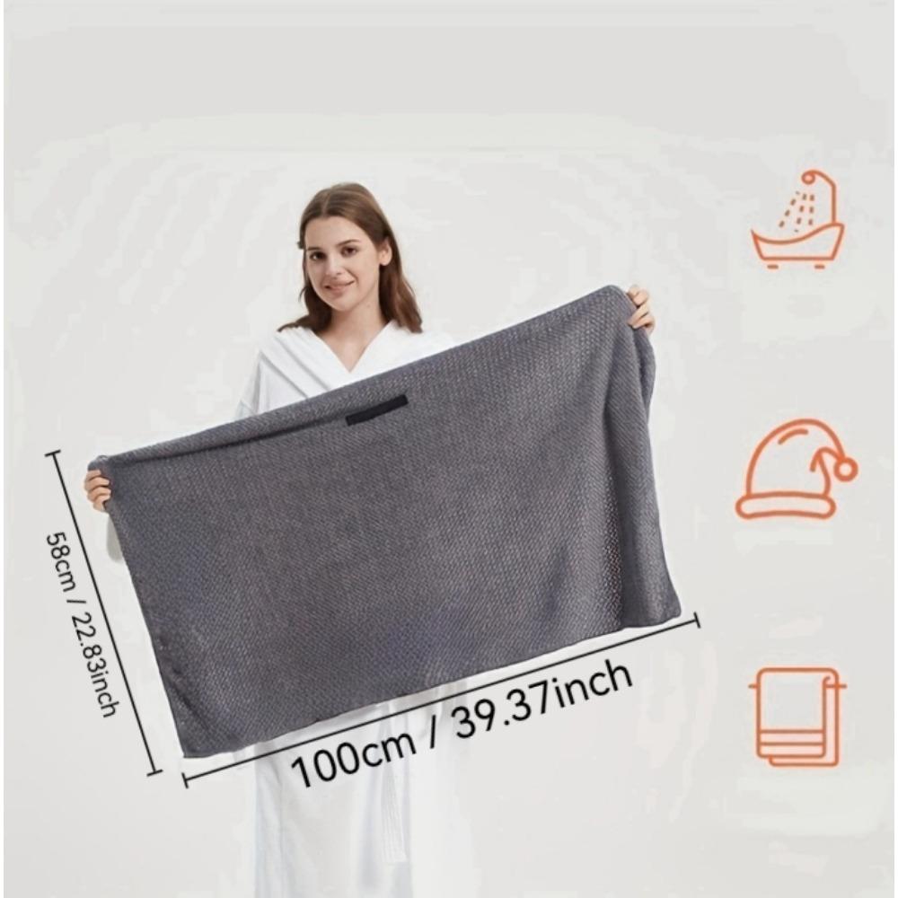 Women's Stretch Hair Drying Towel - Absorbent,unscented,with Elastic Band for More Convenient Use,ideal for Bathroom Products