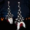 Scary Gnomes Figurine With Skull Design Halloween Party Decoration User Friendly Durable Fabric Home Festival Display