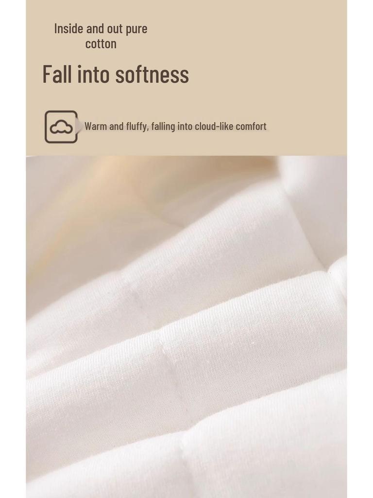 Ciepły Zimowy Bawełniany Zestaw Bielizny - Pikowana Kurtka i Spodnie dla Chłopców i Dziewcząt