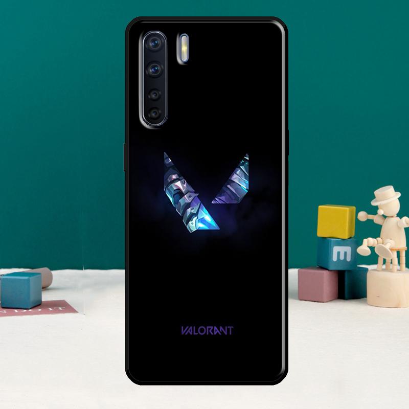 Valorant Game Phone Case For Oppo A17 A18 A38 A58 A78 A98 A79 A40 A60 A80 A16 A76 A96 A15 A74 A94 A54 A77