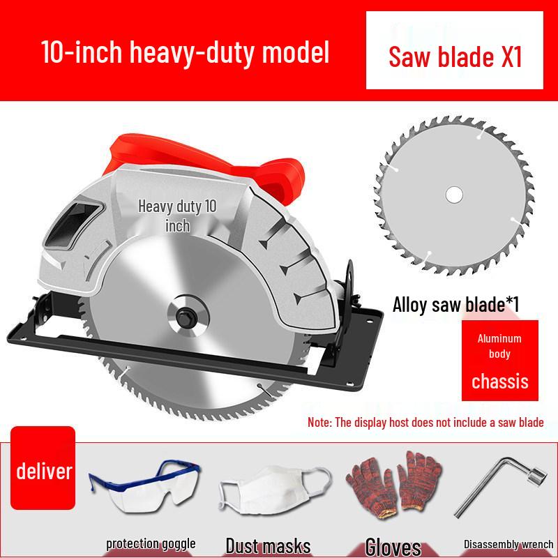 7-Inch/9-Inch Multi-Functional Handheld Electric Circular Table Saw for Woodworking