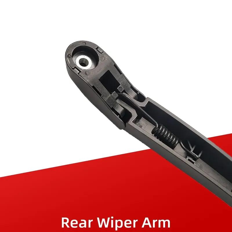 14" 350mm Rear Wiper Blade & Arm Set Kit For Mazda 2 Hatchback 2008-2015 Windshield Windscreen Tailgate Window Rain Brush