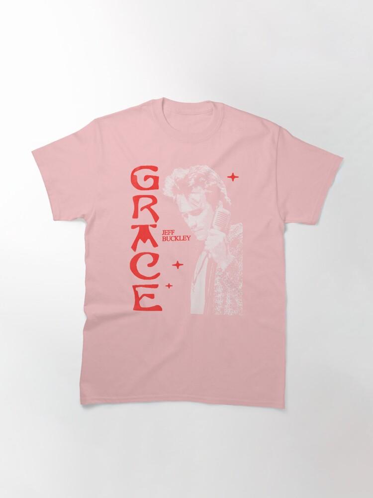 Jeff Buckley Jeff Buckley Grace Red And Black Poster Classic T-Shirt