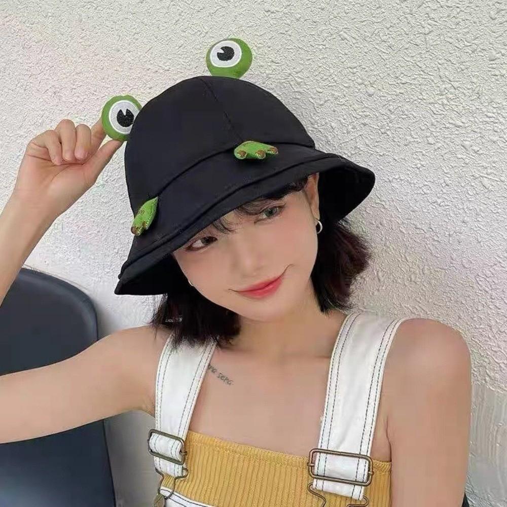 Big Brim Sun Cap Breathable Women Bucket Hat Sun Accessories Cute Sun Visor Hat  Outdoor Activities