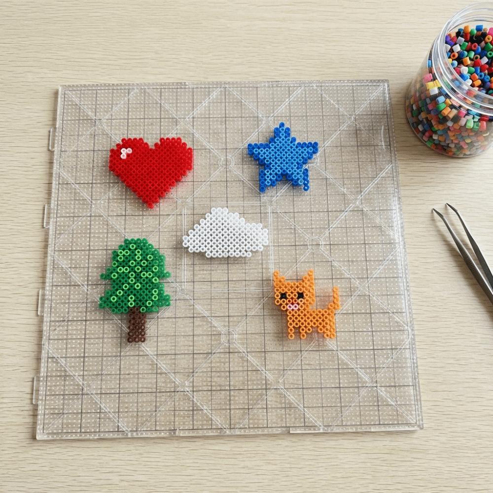 104x104 Pins Perler Beads Boards 2.6mm Beads Hama Beads Pegboards  Educational Toys