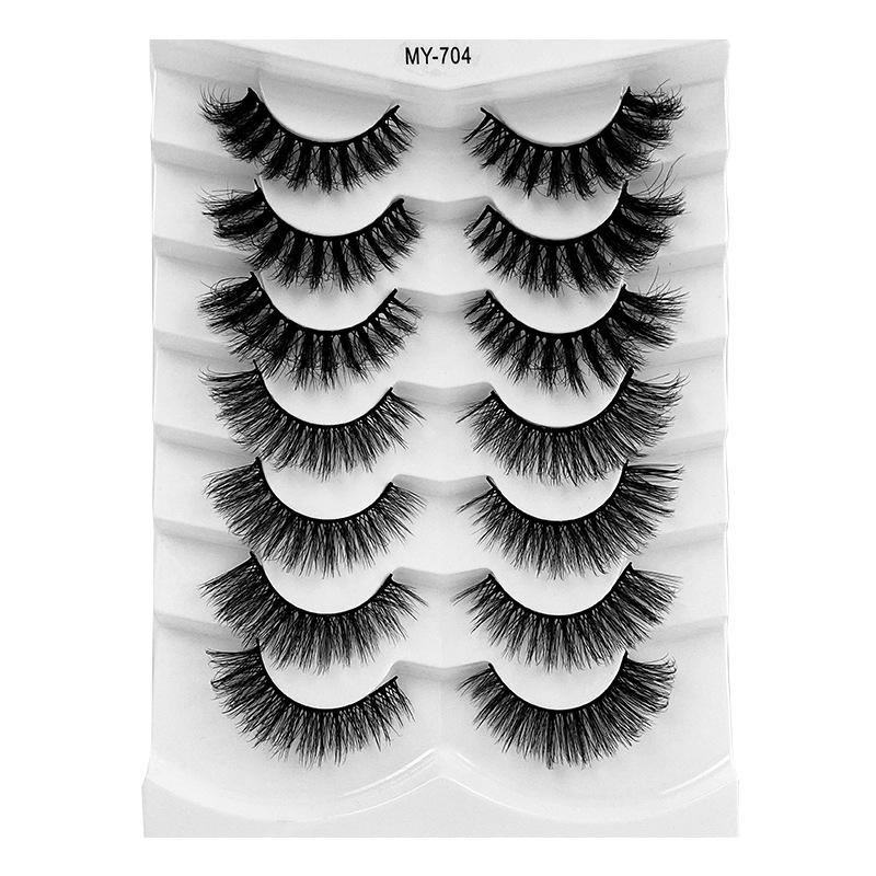 7 Pairs  Lashes Mink Individual Lashes Magnetic Lashes Lashes Extension Lashes That Look Like Extensions Lashes Extension Hk  Lashes Natural Look