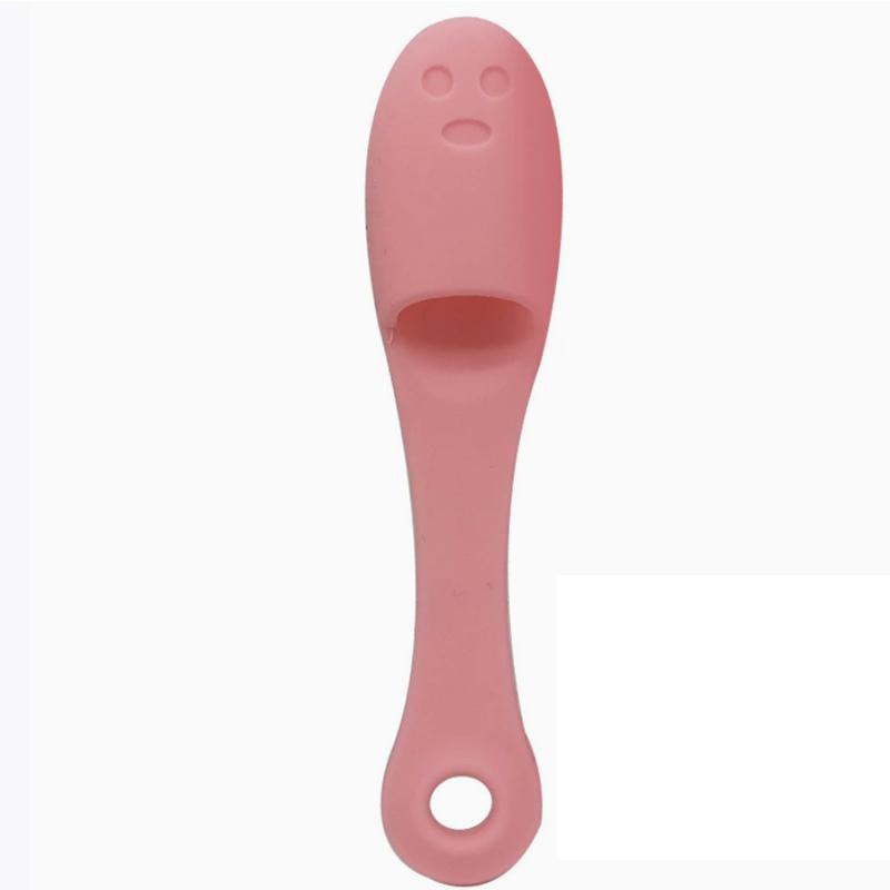 Silikonowa szczoteczka do nosa urządzenie do oczyszczania porów przenośne zaskórnika dwustronne szczotki do masażu uroda urządzenia do czyszczenia peeling do nosa